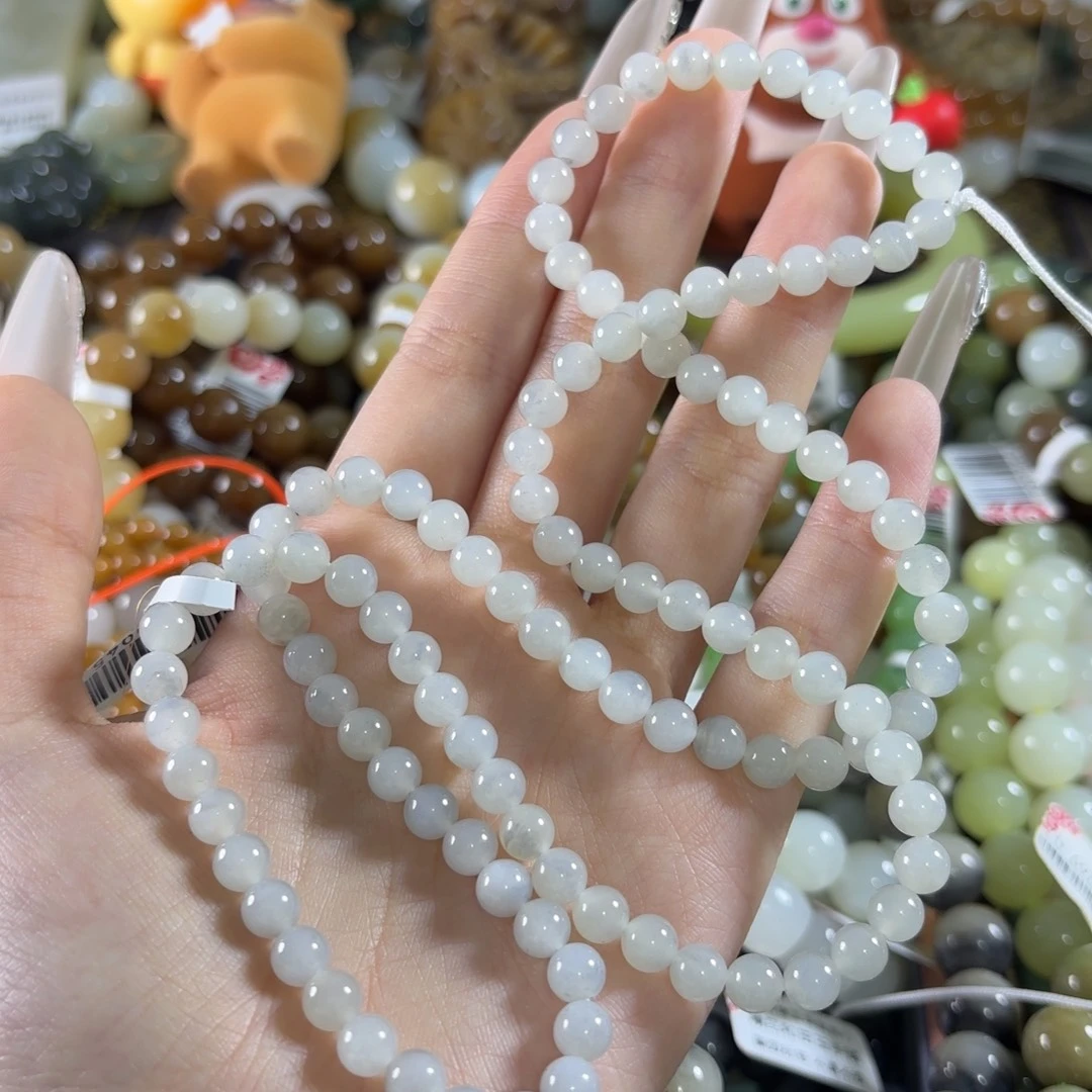 和田玉未镶嵌手链98