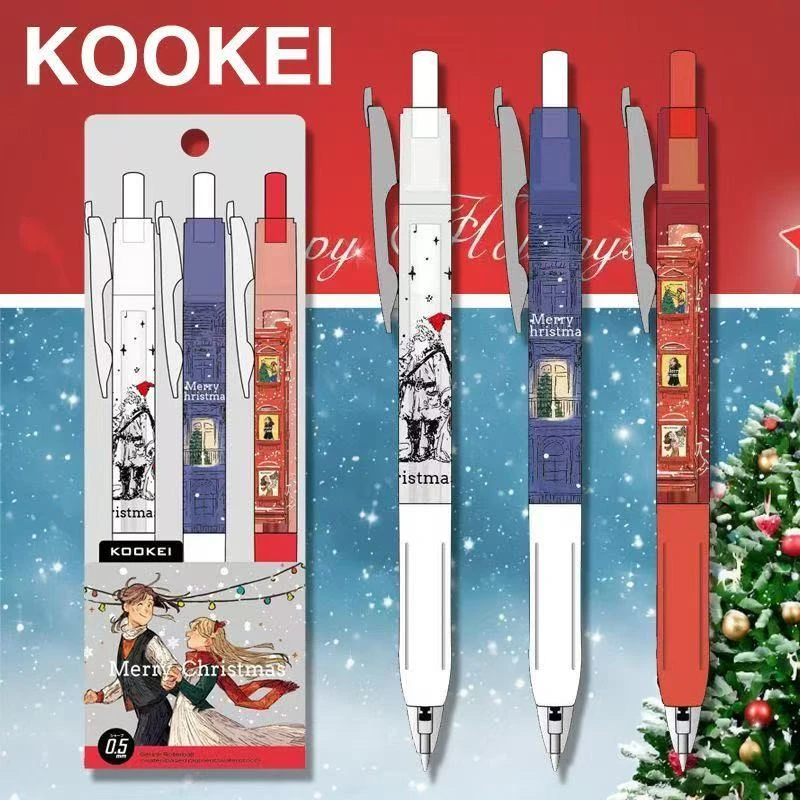 【酷叶圣诞新组合】中性笔 下单以直播间展示为准
