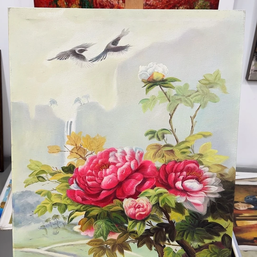 高端手绘艺术油画