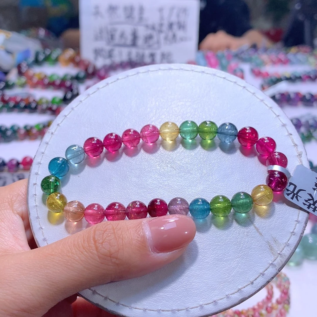 【闪购商品】未镶嵌手链碧玺7.5m