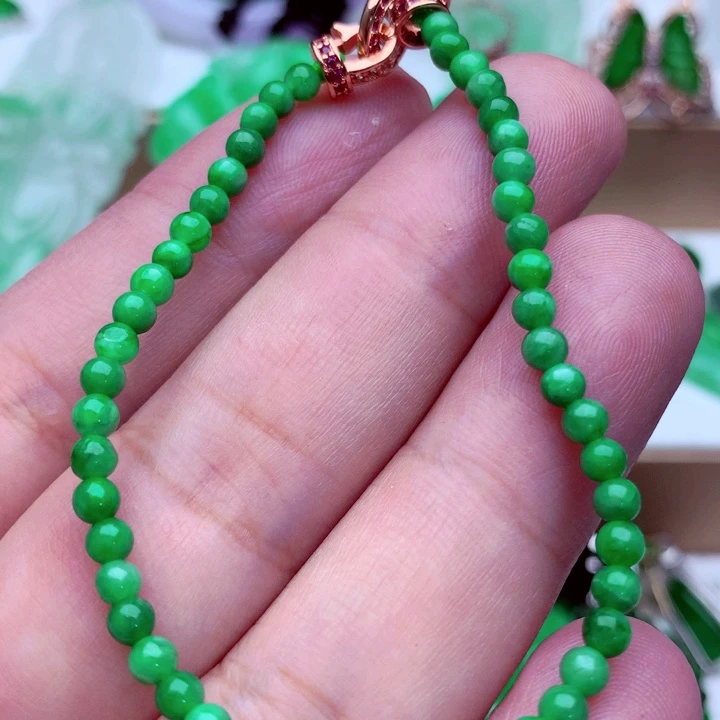 未镶嵌手链翡翠手链