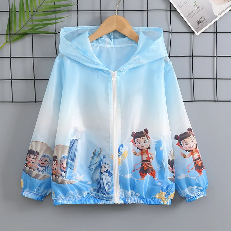 童装男童防晒衣夏装外套2025新款儿童夏款哪吒轻薄款夏季防晒服潮