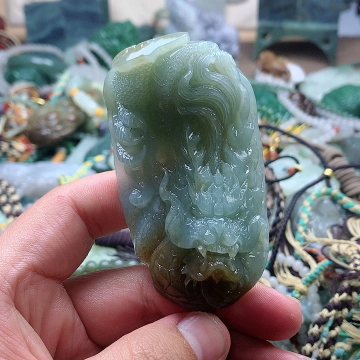 未镶嵌和田玉挂件无*