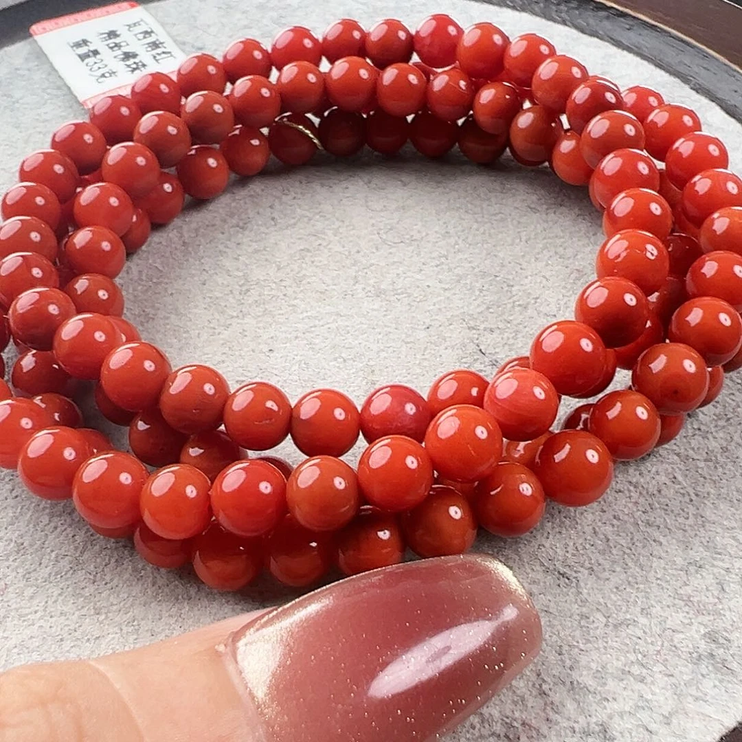 南红玛瑙多圈未镶嵌