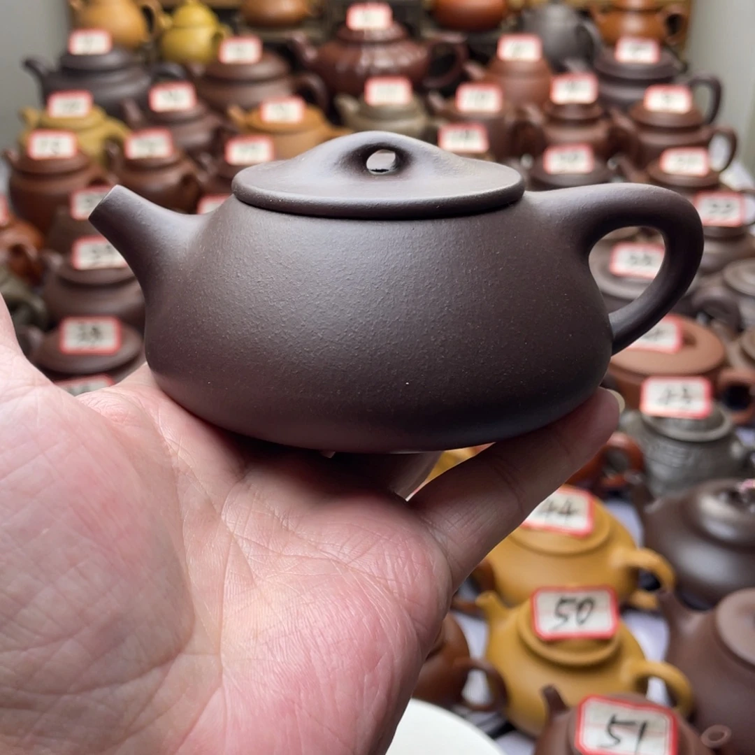 茶壶紫砂微瑕半手工