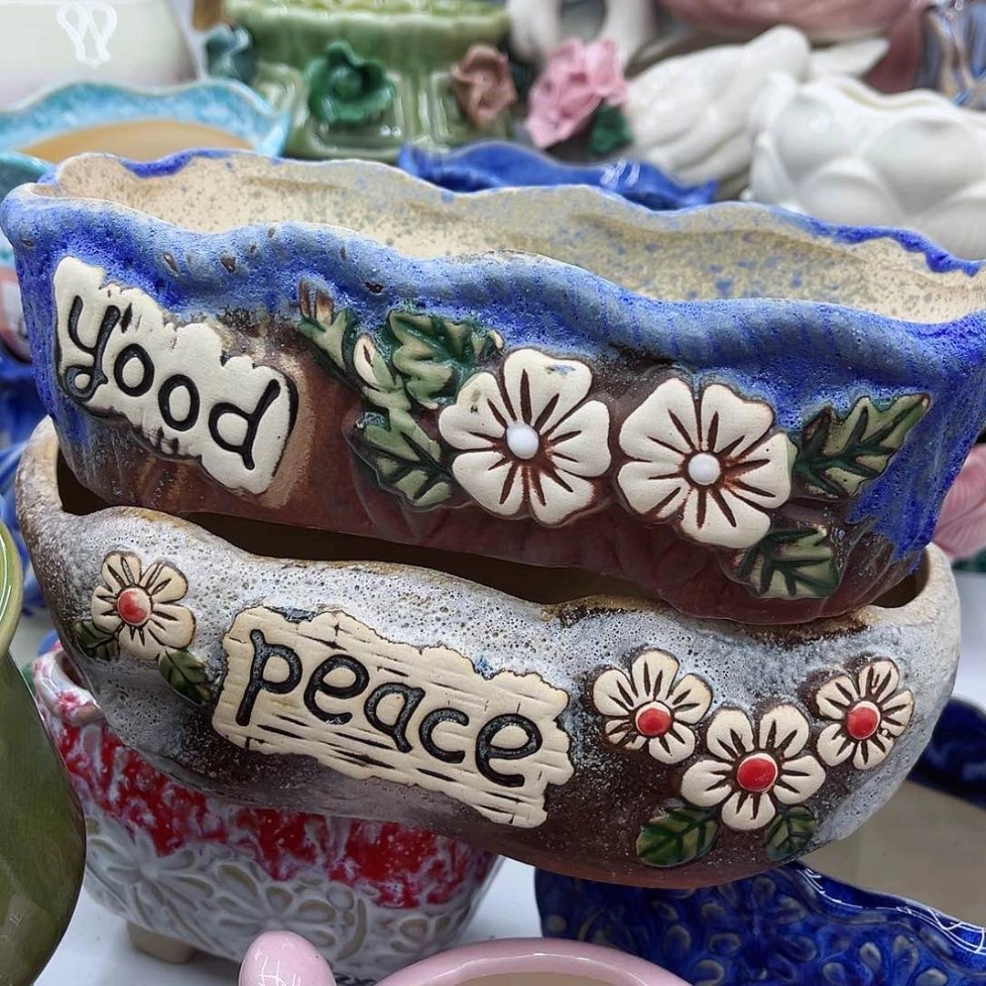 陶瓷多肉绿植陶瓷花盆