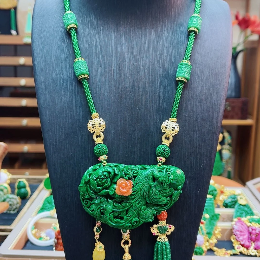 颈饰合金翡翠48小时鉴赏期