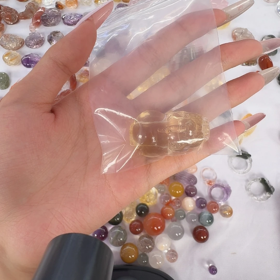 璐***”未镶嵌手链烟晶水晶