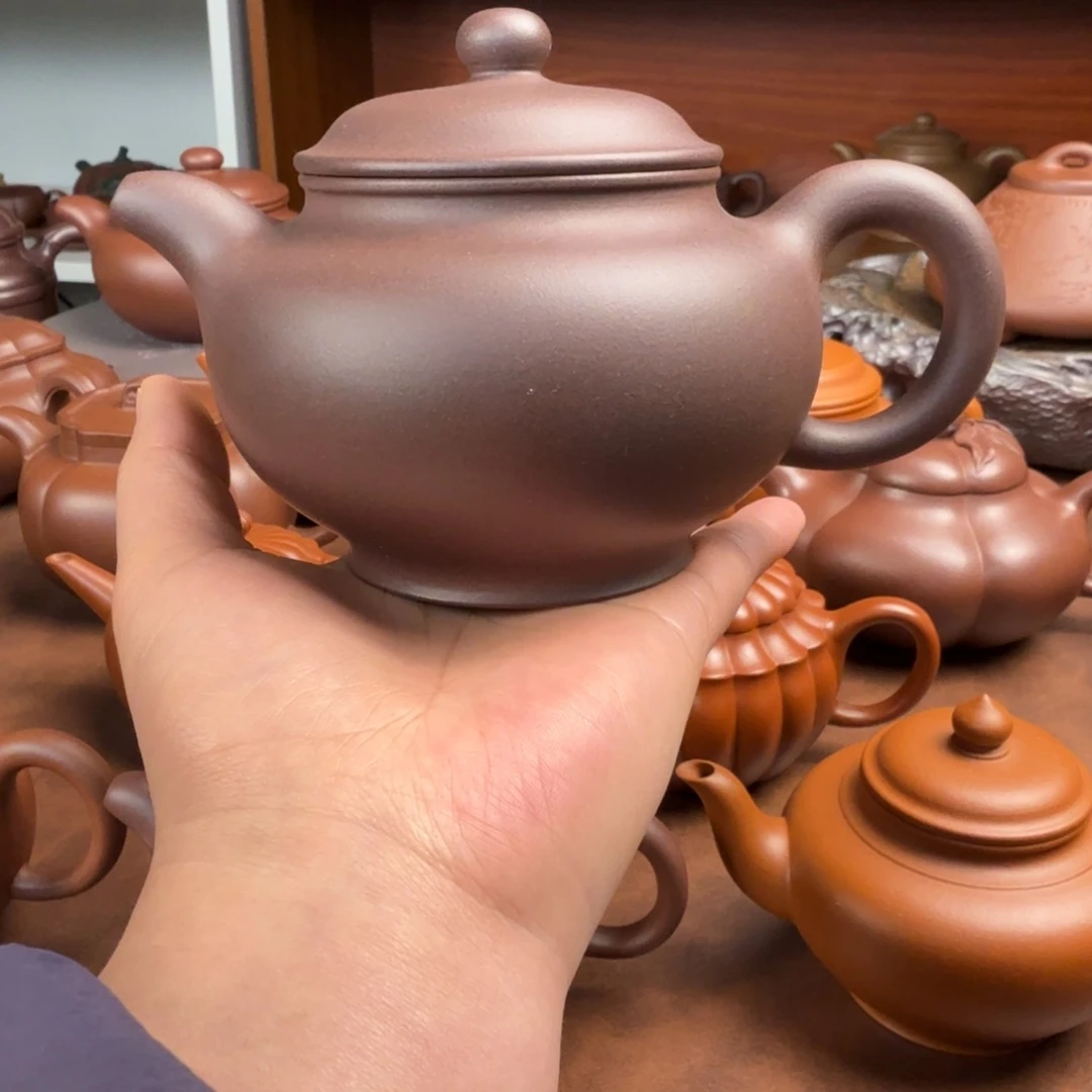 紫砂茶壶半手工掇只容量300