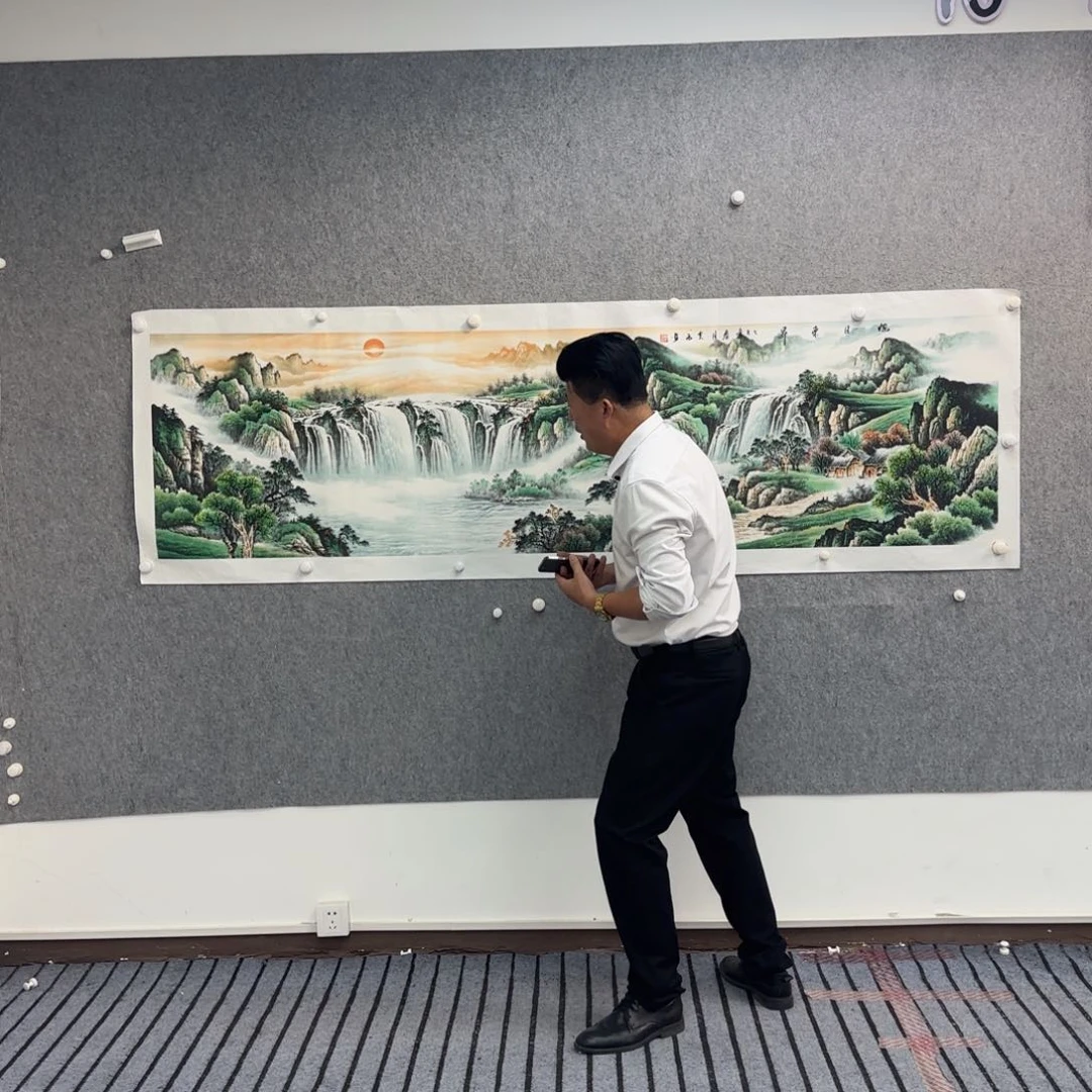 悲鸿弟子陈日新老师画作