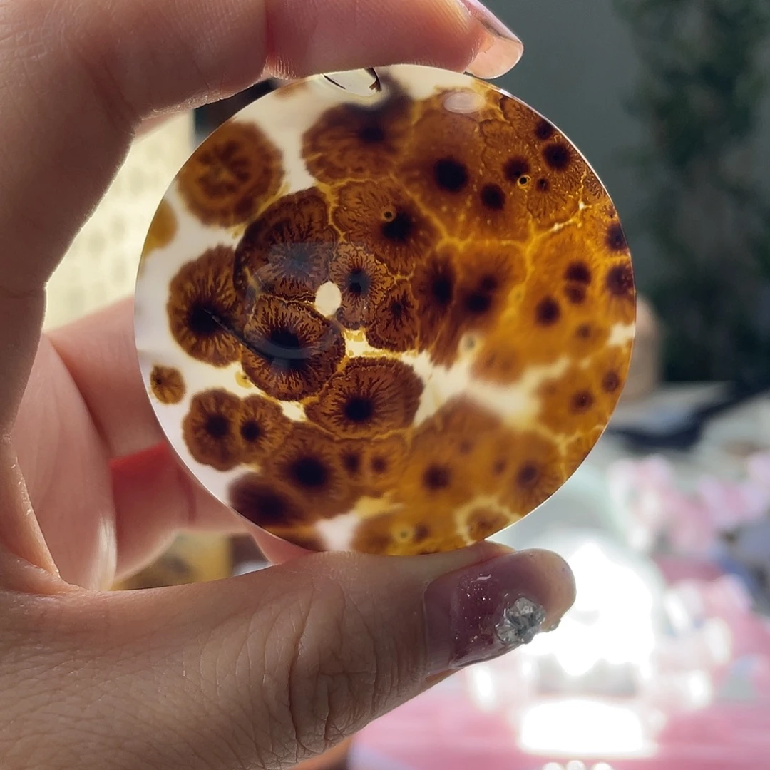 睦***风玛瑙/玉髓未镶嵌珠宝奇石