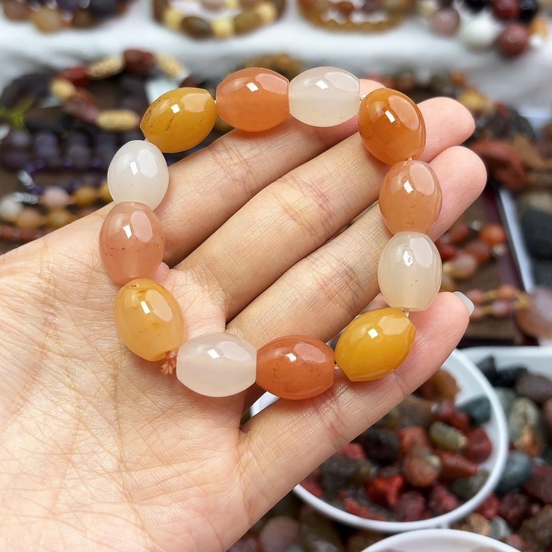 玛瑙/玉髓手链未镶嵌