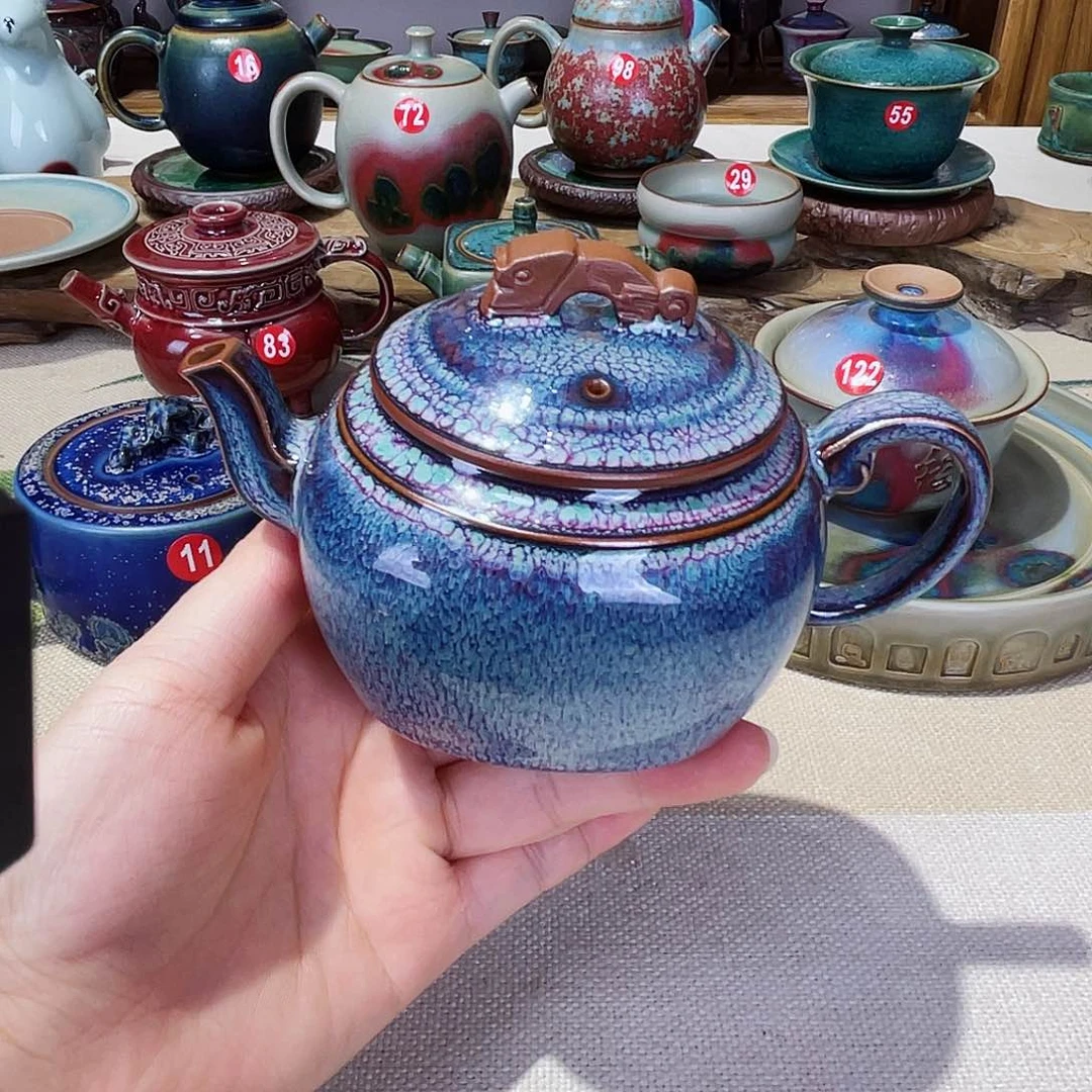 壶禹州钧瓷艺术作品