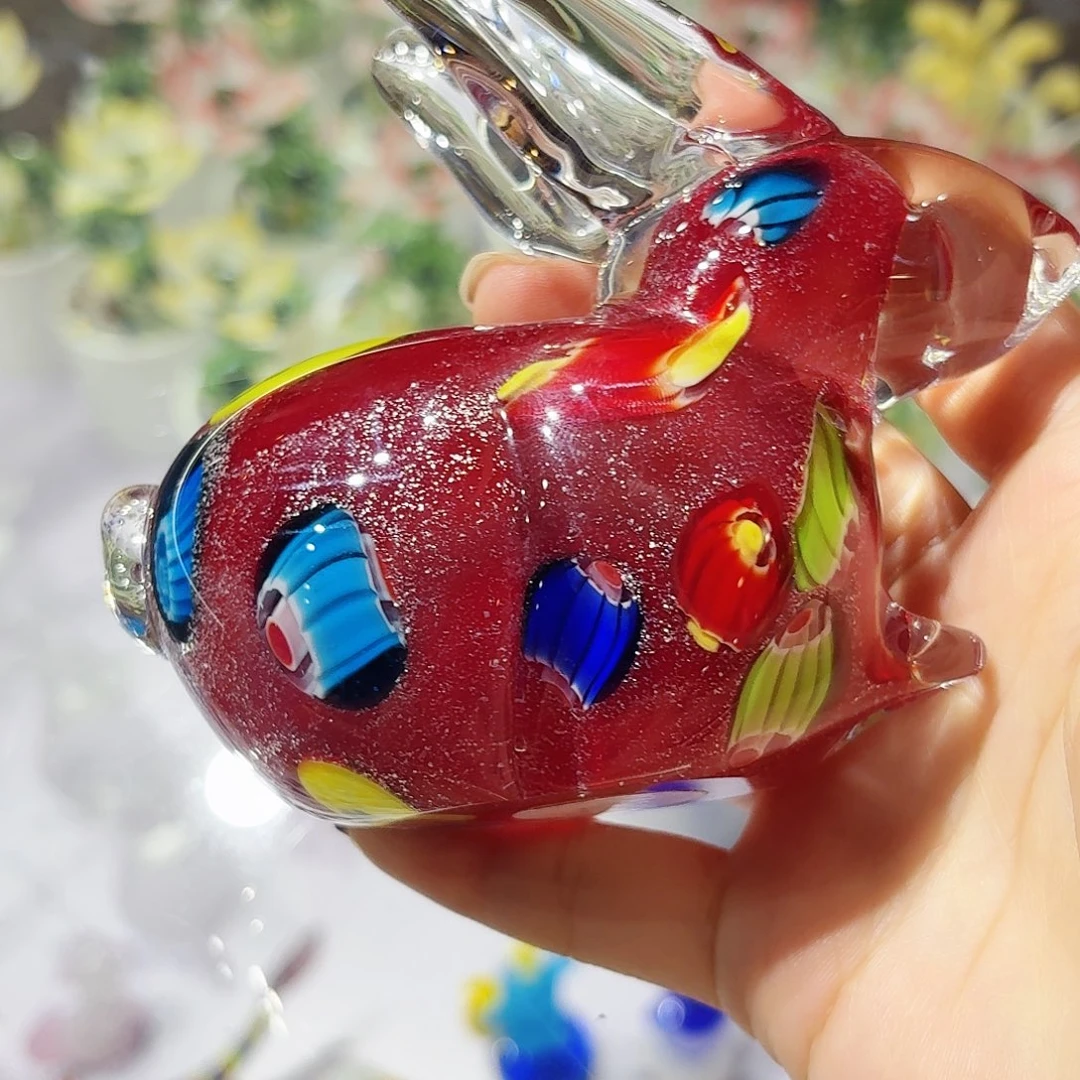 琉璃手工艺品琉璃兔兔