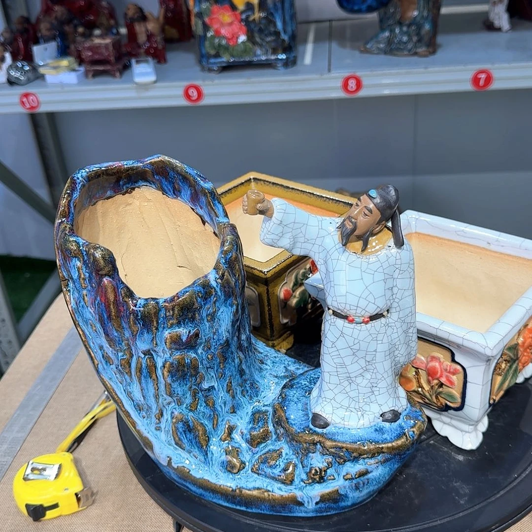 南***、精品石湾花盆高端