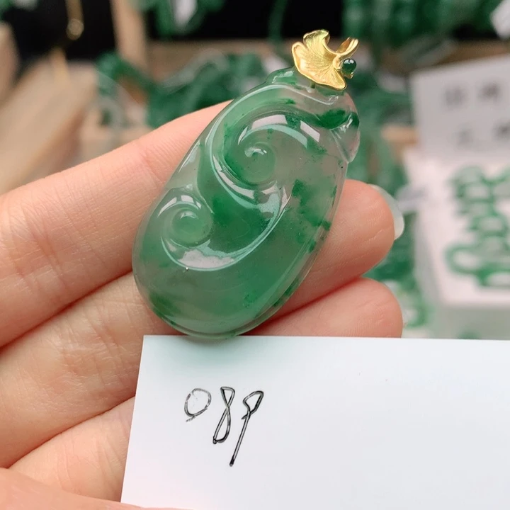 石英质玉颈饰银S925镶嵌?****?