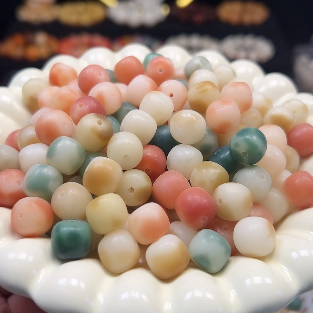 手串菩提根/象牙果卡12➕非料花皮桶110颗