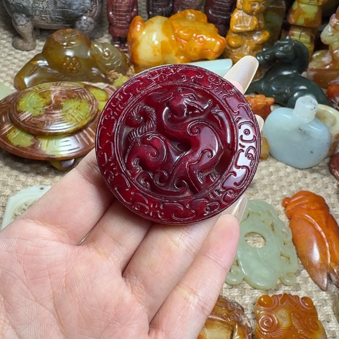 吊坠白玉菩提挂件