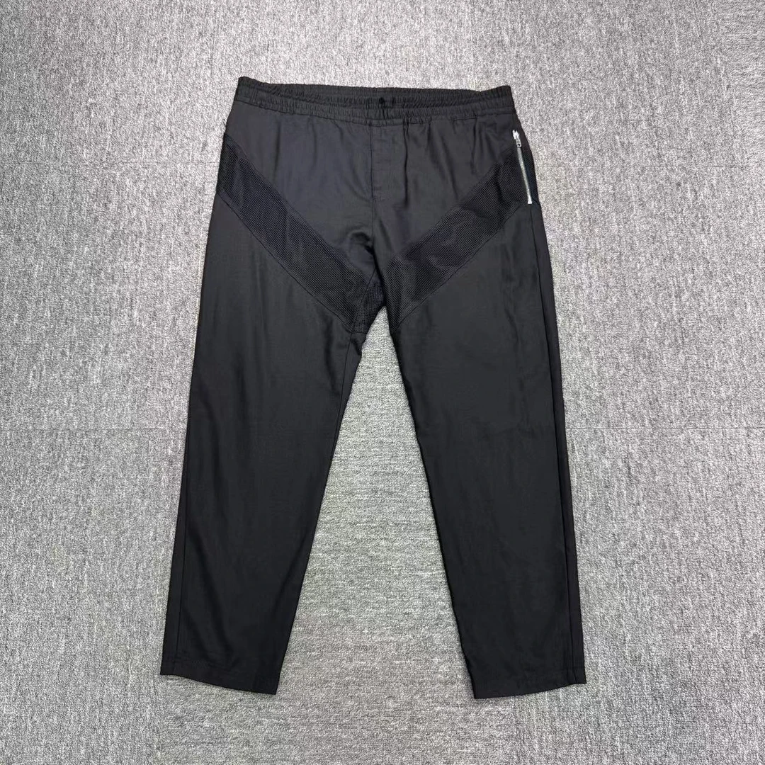 99新 Givenchy/纪梵希 黑色羊毛拼接休闲裤/54码/编码15089
