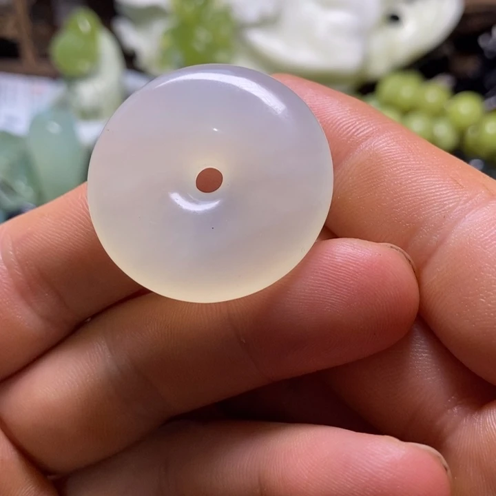 岫玉未镶嵌岫玉挂件