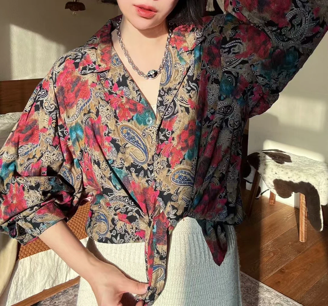 95新  佩里斯花纹衬衫