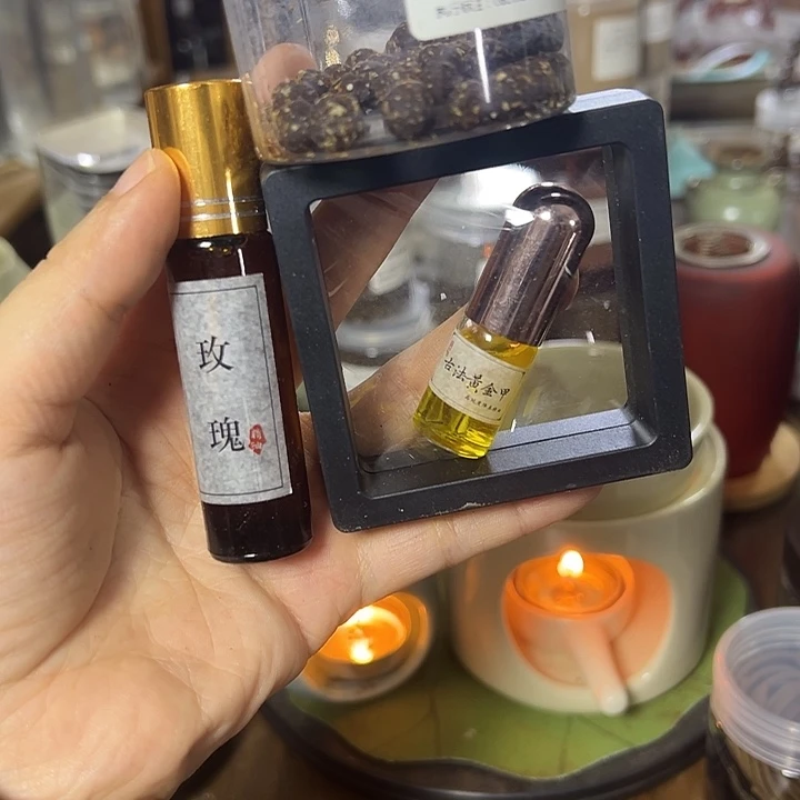 香粉丸子栀子花➕玫瑰纯油➕黄金甲油