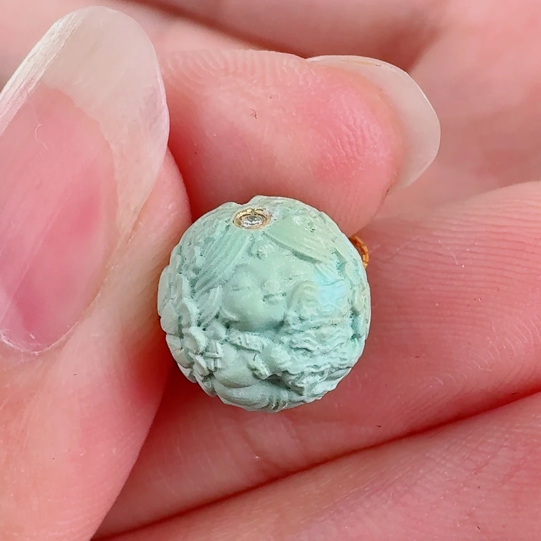 未镶嵌绿松石珠宝奇石