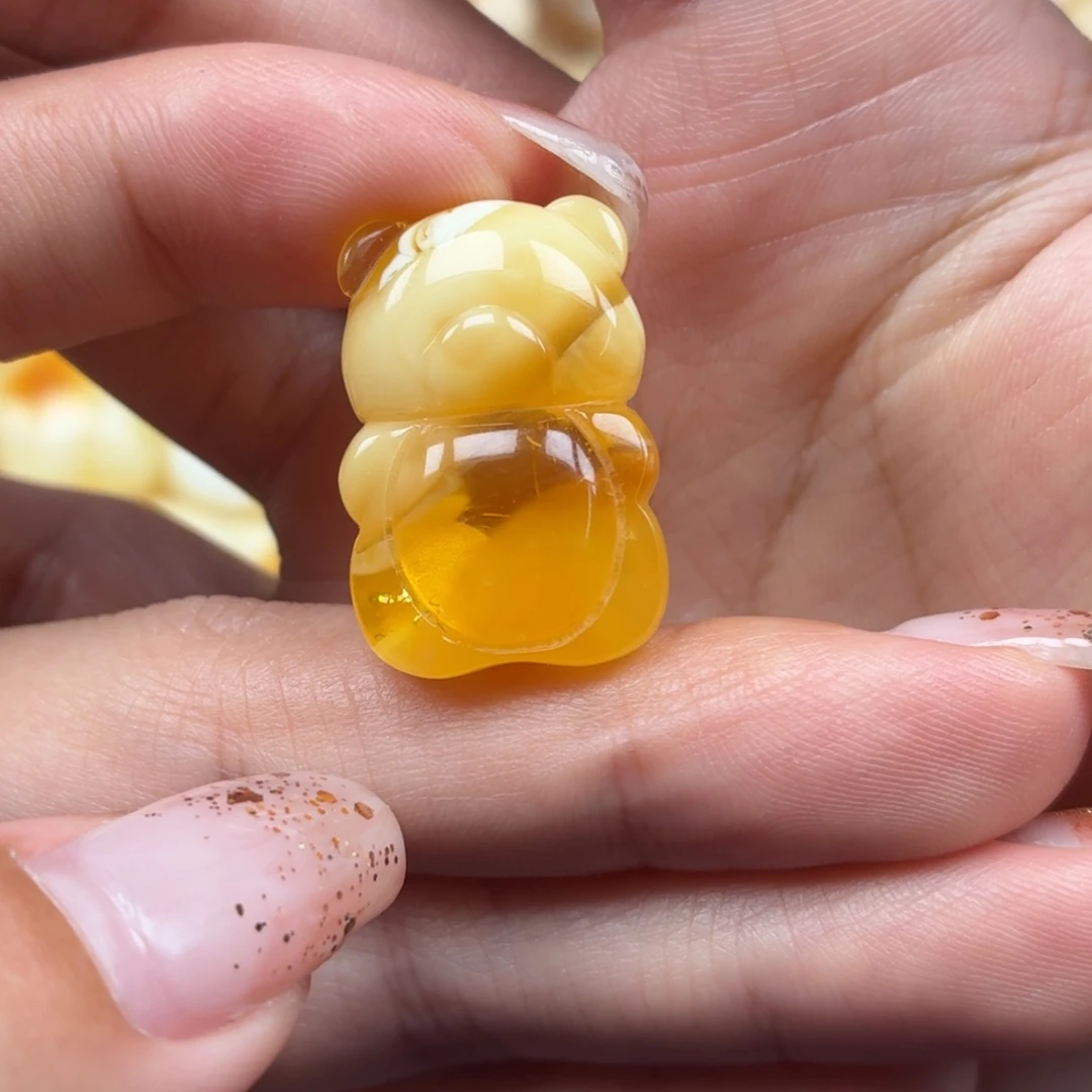 琥珀未镶嵌裸石蜜蜡