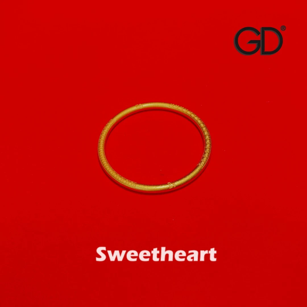 铜合金手镯 铜合金手镯 精工高定古法百福手镯里外一色