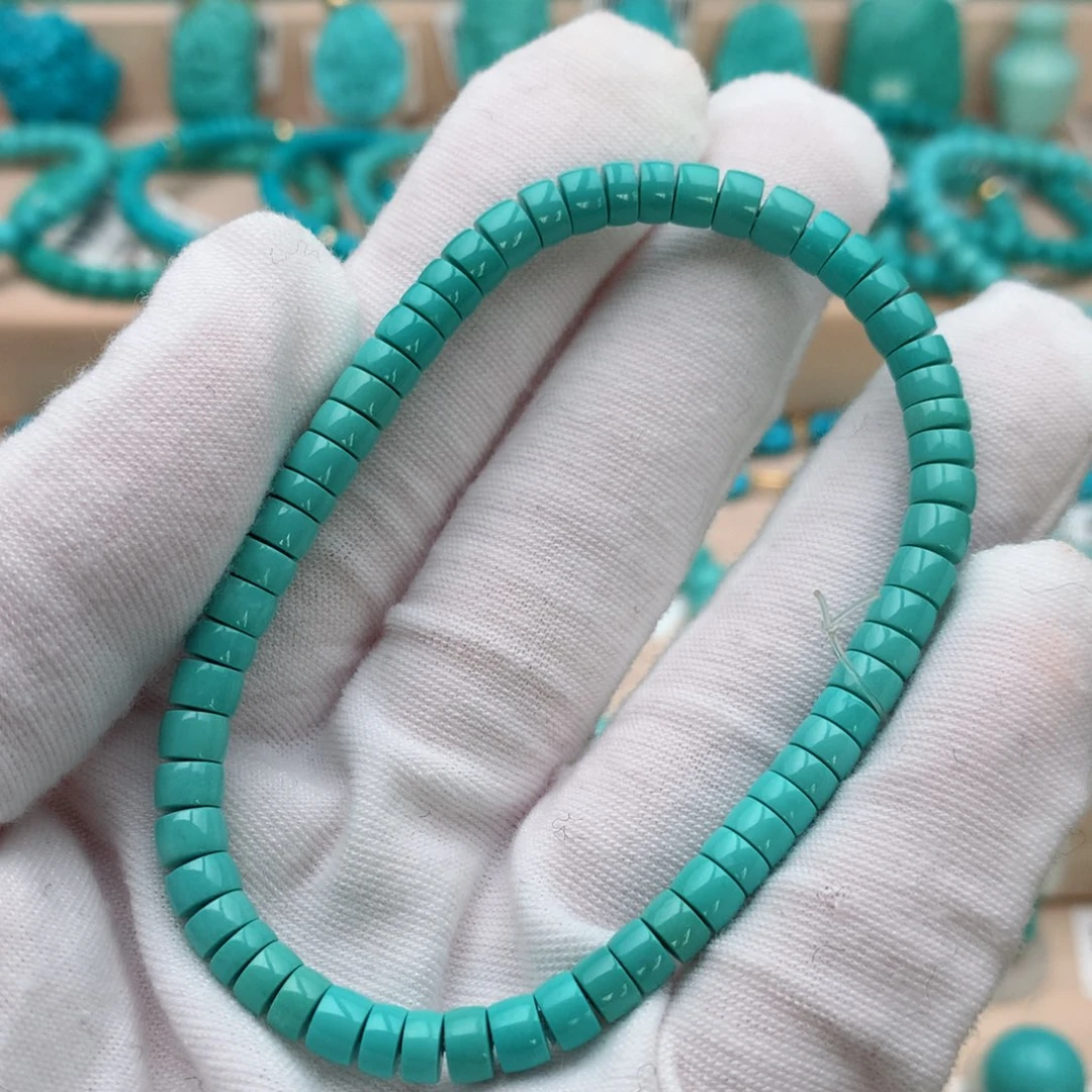 绿松石未镶嵌珠宝奇石5mm