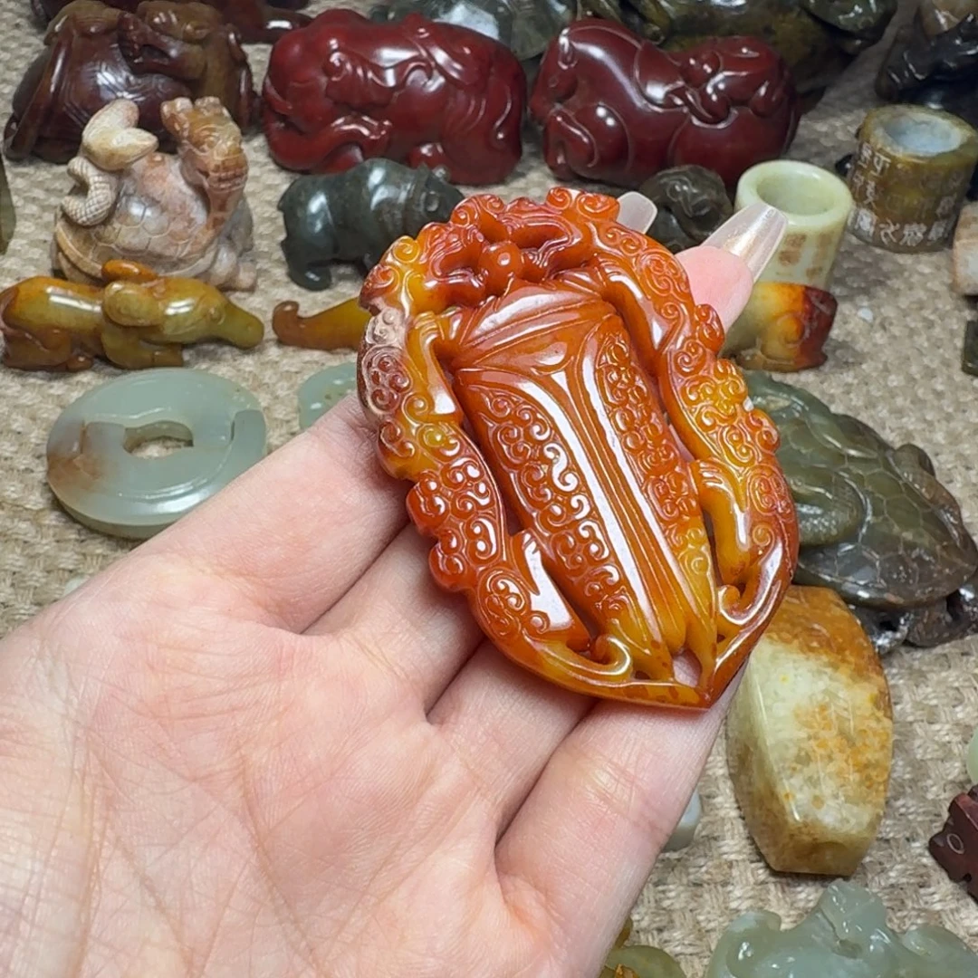 吊坠白玉菩提挂件