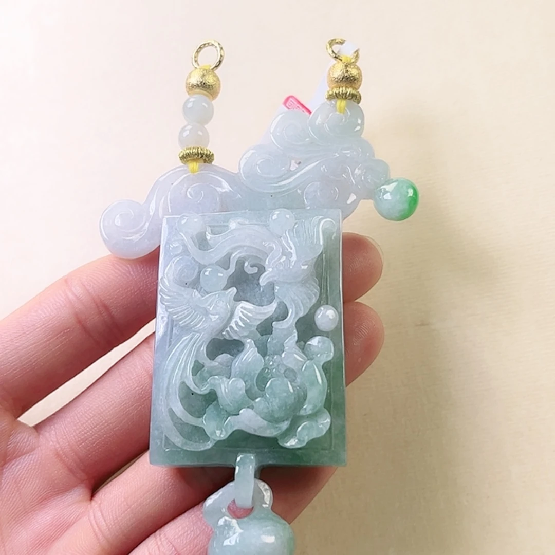 【闪购商品】翡翠颈饰未镶嵌挂件