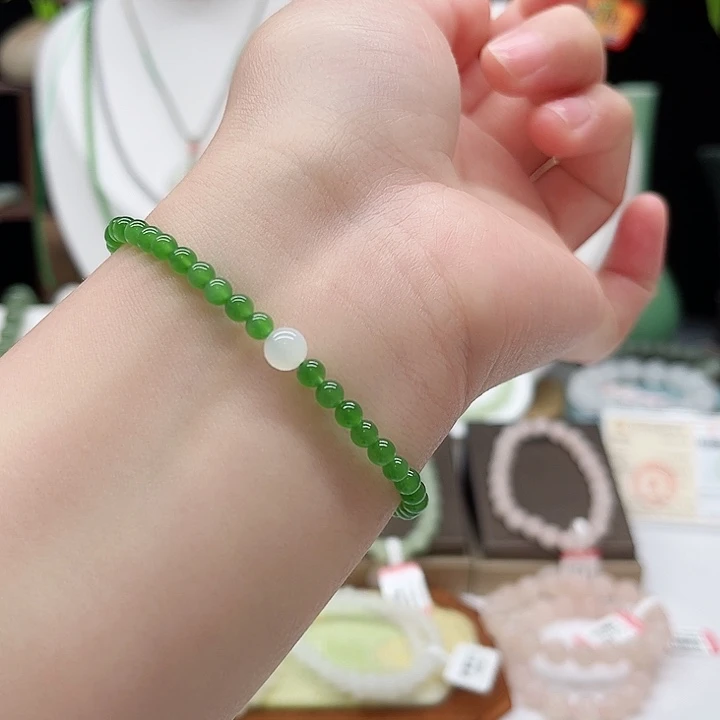 和田玉手链未镶嵌