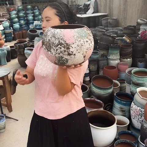 口19高22一个盆子。