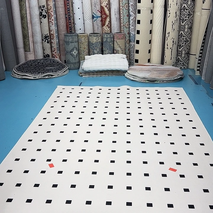 混纺200×300尺寸误差±1-3cm棉布底比利时绒瑕疵特价