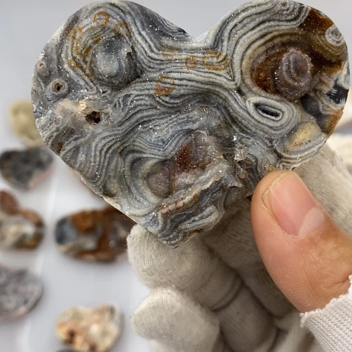 珠宝半成品紫晶未镶嵌