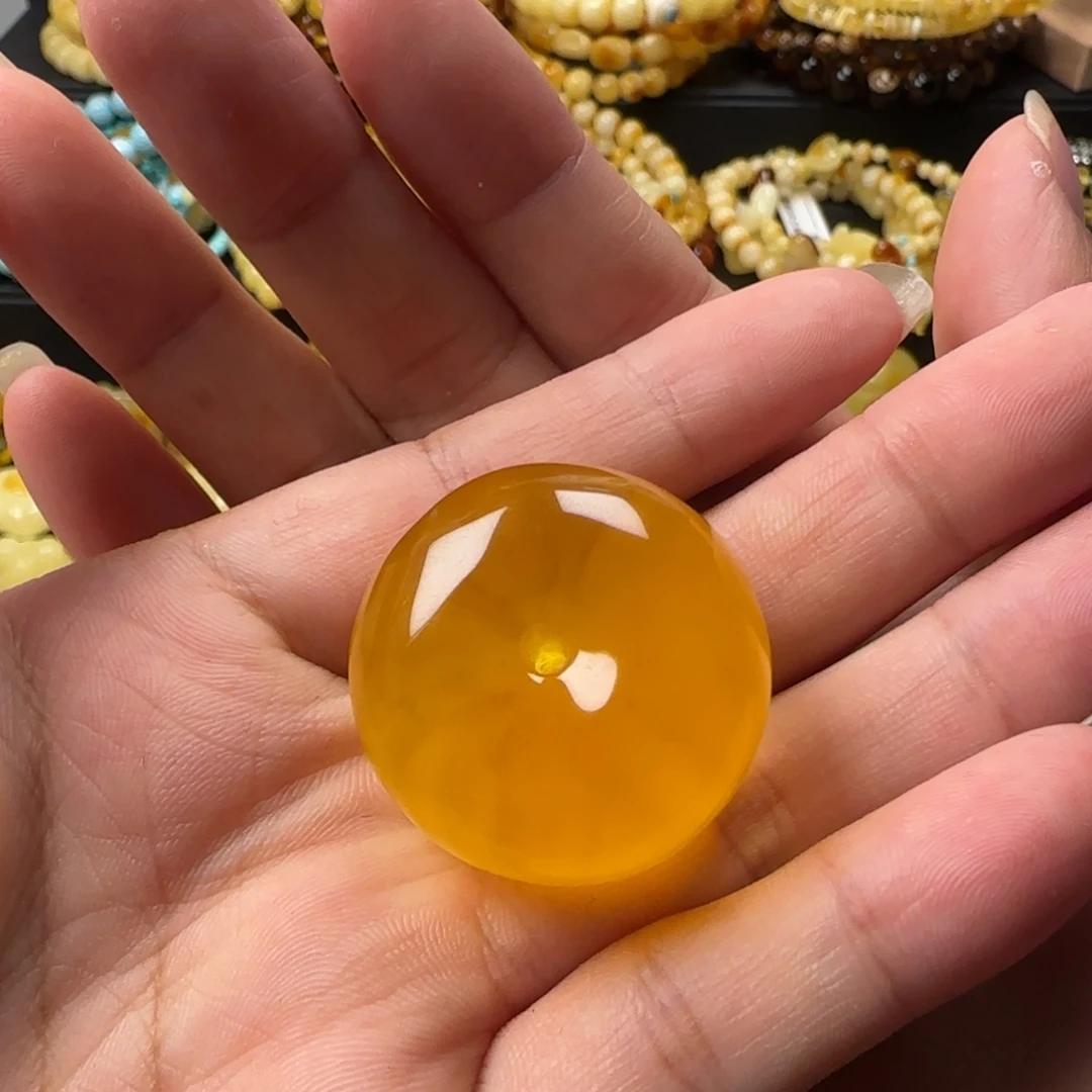蜜蜡颈饰未镶嵌蜜蜡平安扣吊坠