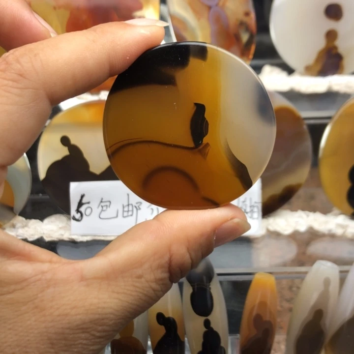 合金玛瑙/玉髓珠宝奇石13