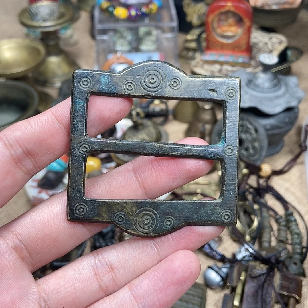 铜铁合金类尺寸大 经书扣