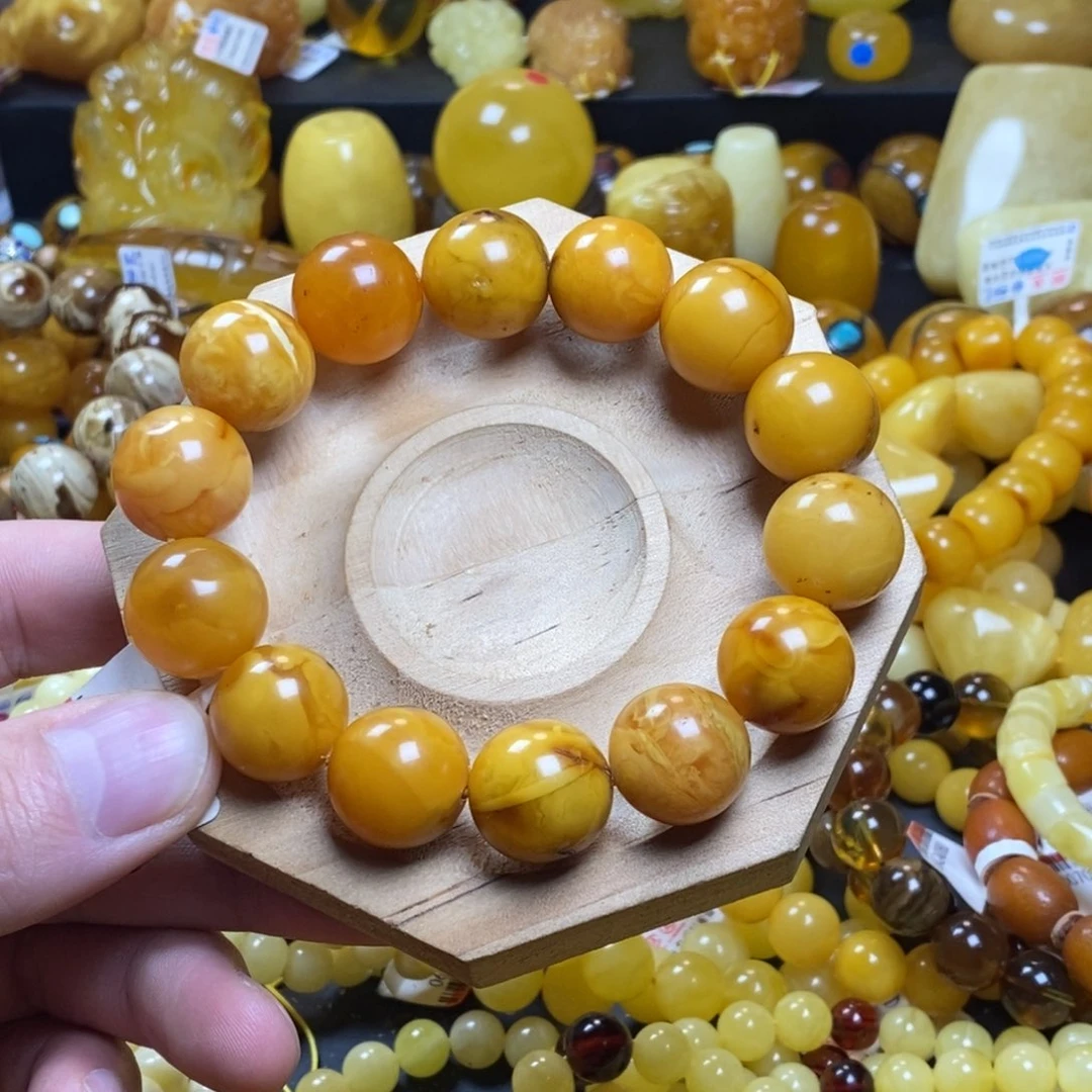 琥珀未镶嵌裸石蜜蜡