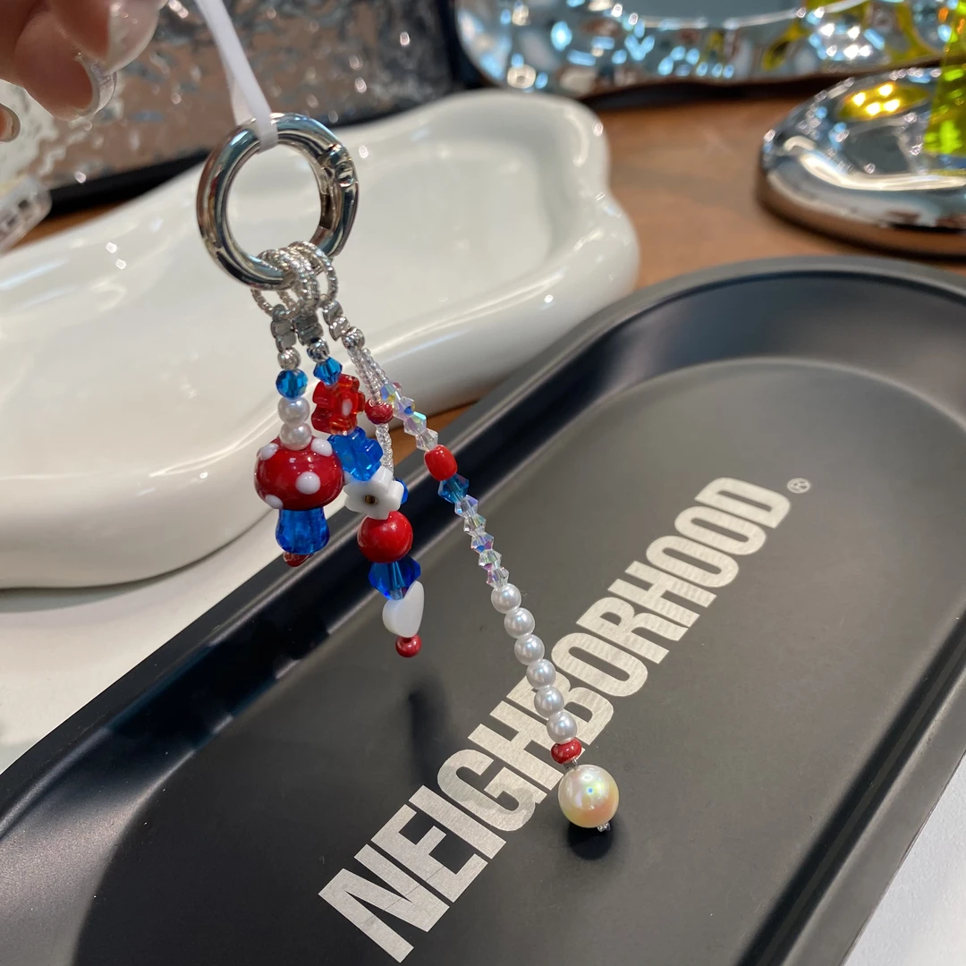 700蘑菇花原创手机链