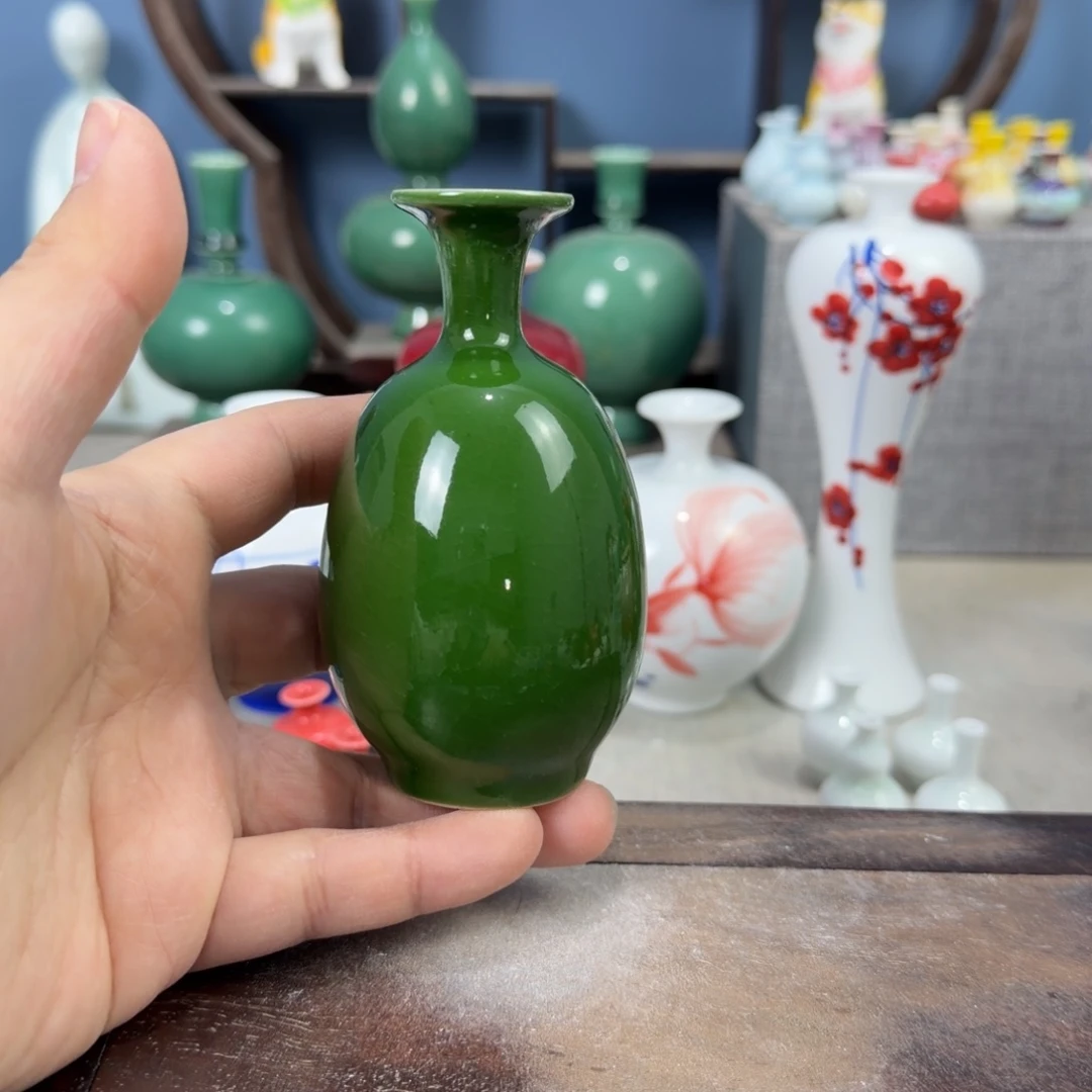 陶瓷手工小花器摆件
