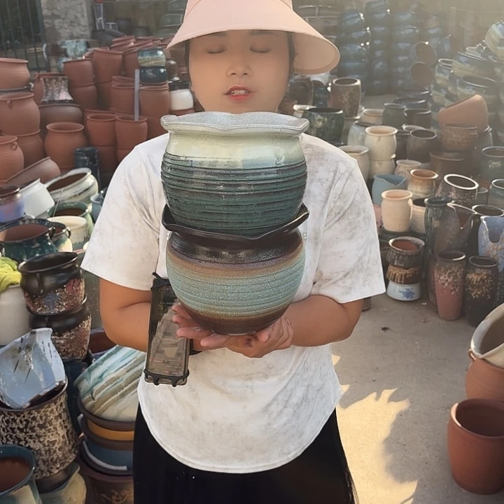 口20高16两个盆子。