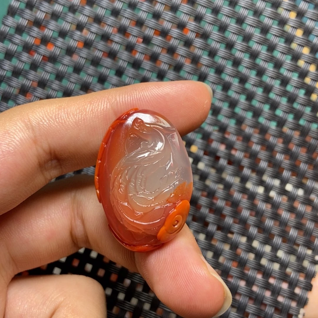 吊坠(不含链)未镶嵌南红玛瑙