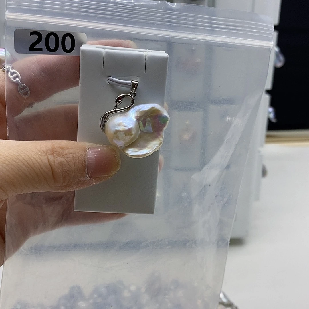 颈饰合金淡水珍珠