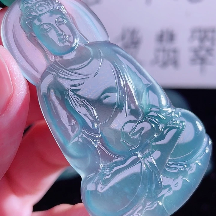 翡翠未镶嵌颈饰9999999999