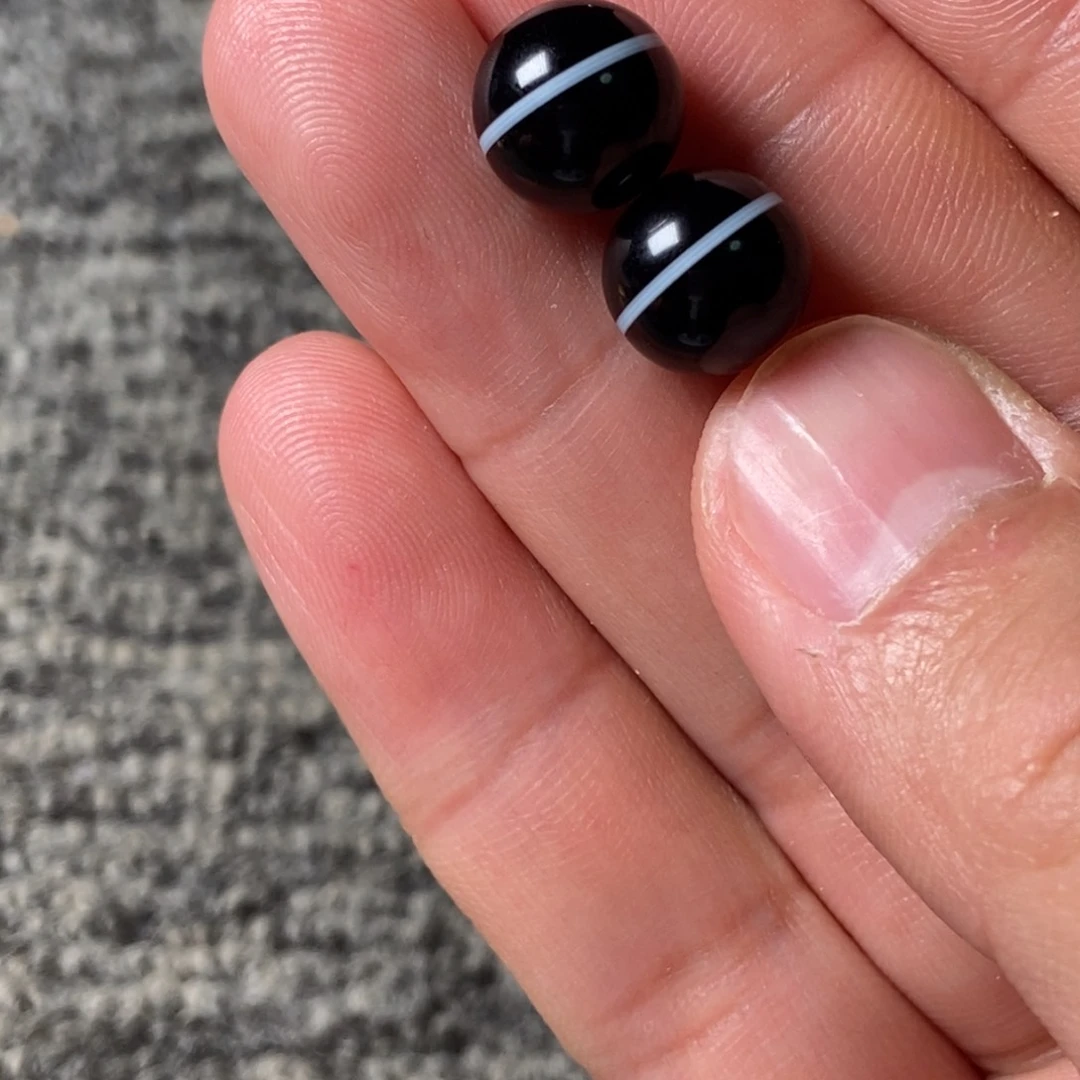 玛瑙/玉髓珠子未镶嵌10mm