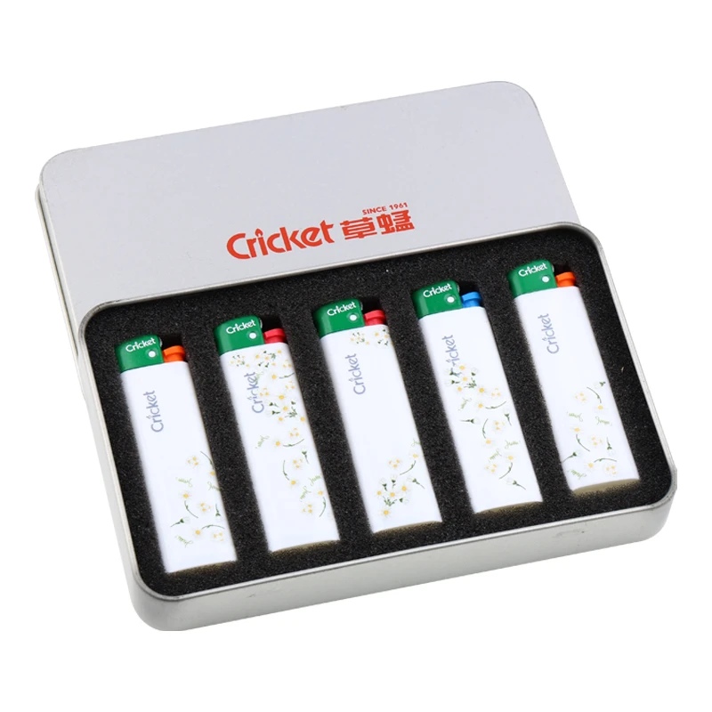 砂轮滑轮高颜值打火机适合定制送男女生礼物【金属礼盒装】