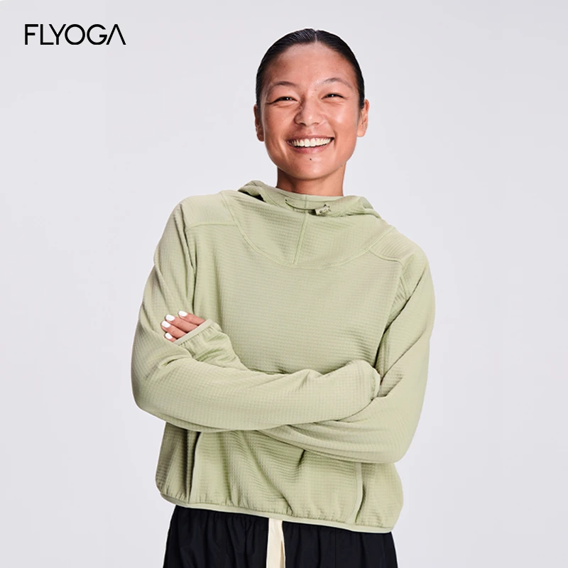 FLYOGA飞蓝 蜂窝格保暖 骑行徒步户外运动外套 53609