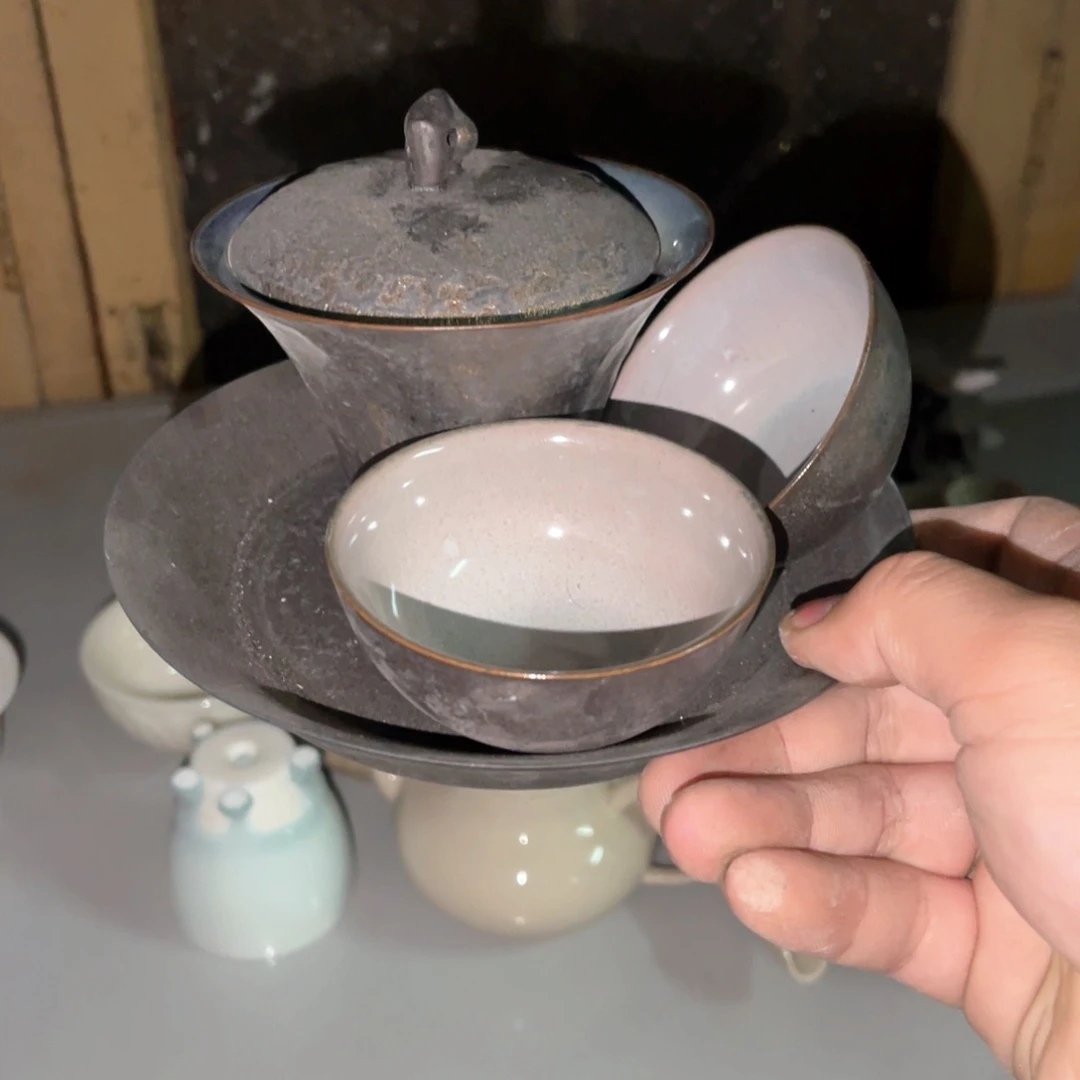 紫砂陶瓷茶具微瑕介意勿拍
